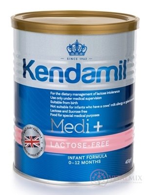 KENDAMIL Medi Plus Lactose Free dojčenská výživa na diétny režim (od narodenia) 1x400 g